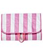 Preview Image Recycling hanging toiletry bag pink/white